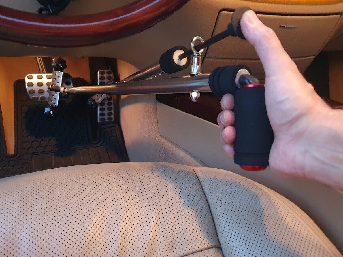 Driving Hand control / Thumb Controls for Automatic Car. Disability Handicap-SCI
