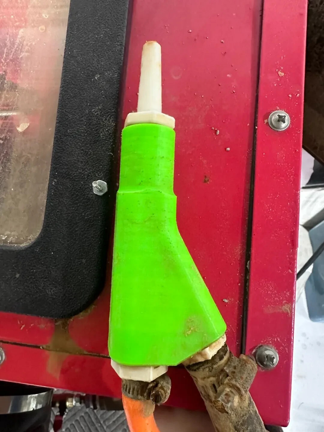 Vapor blast gun