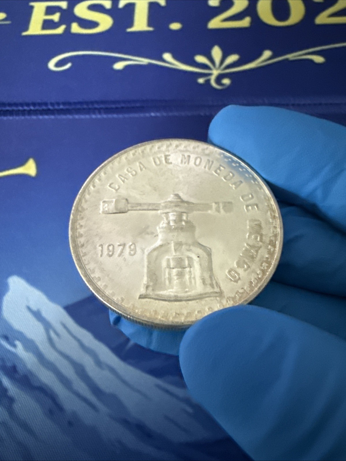 1979 casa de moneda de mexico 🇲🇽 silver coin