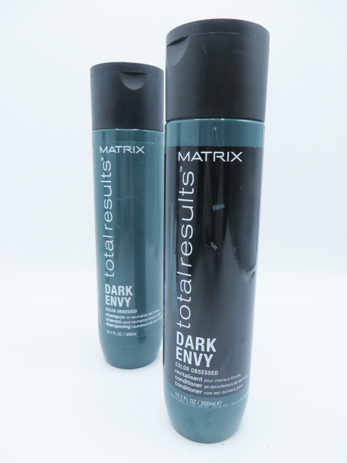 MATRIX TOTAL RESULTS DARK ENVY SHAMPOO & CONDITIONER 10.1 OZ