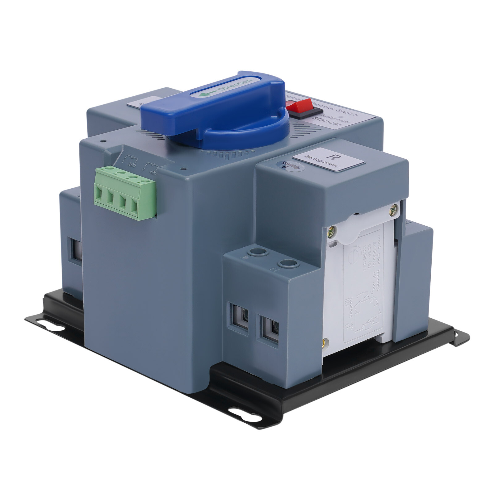 63A 2P ATS Dual Power Automatic Transfer Switch for Generator Changeover Switch