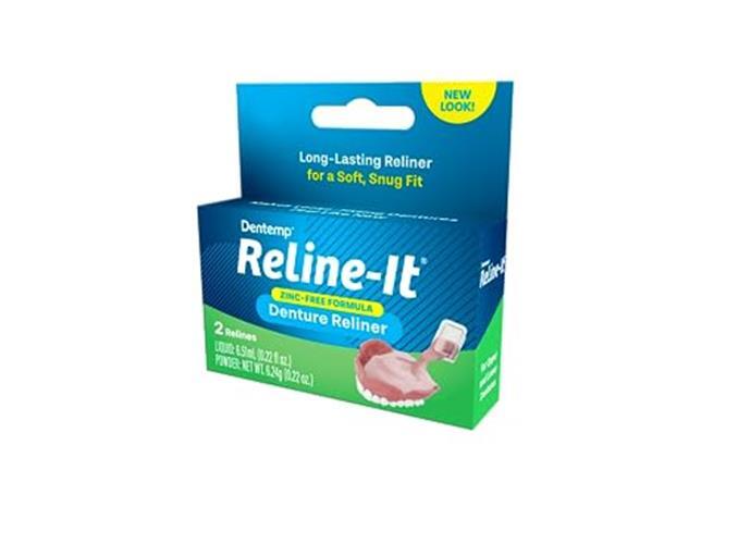 Dentemp Denture Reline Kit - Advanced Formula Reline It Assorted Styles
