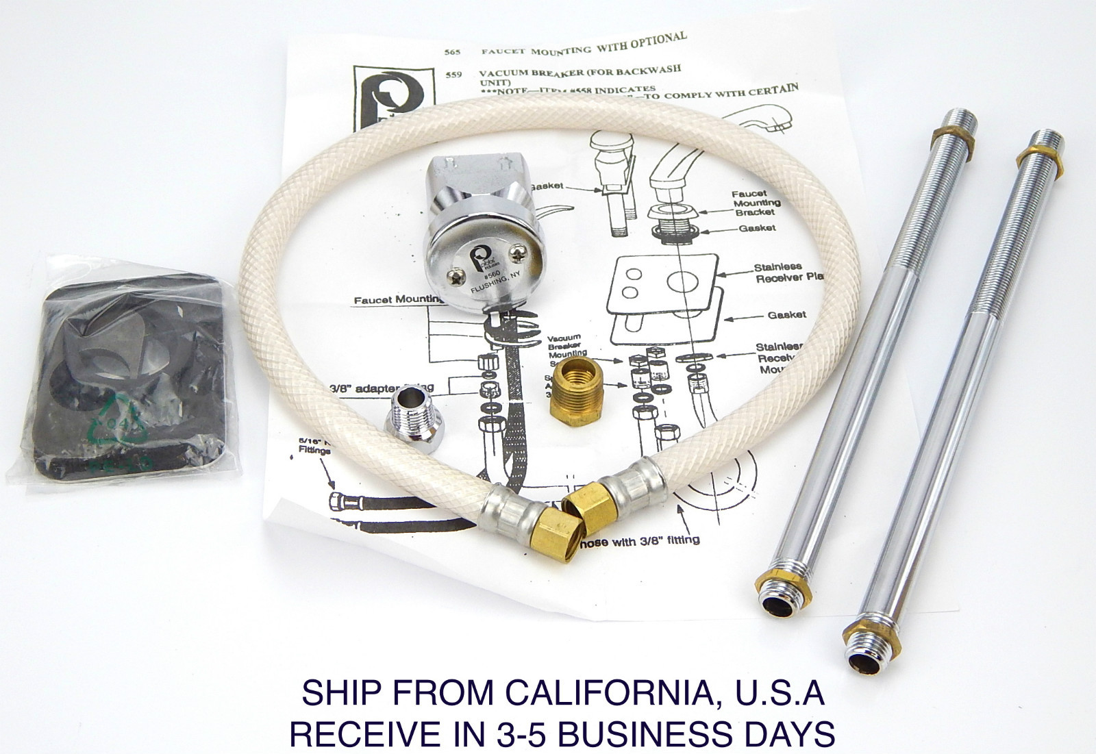VACUUM BREAKER FOR BACKWASH UNIT (PIBBS INDUSTRIES)