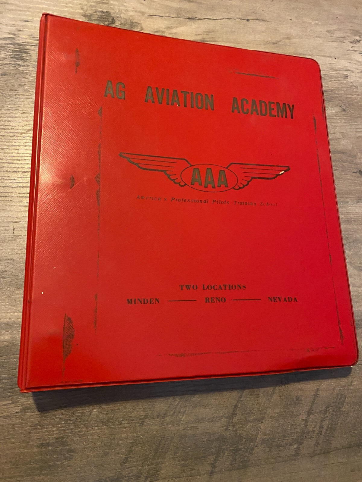 Vintage AG Aviation Academy Pilots Manual