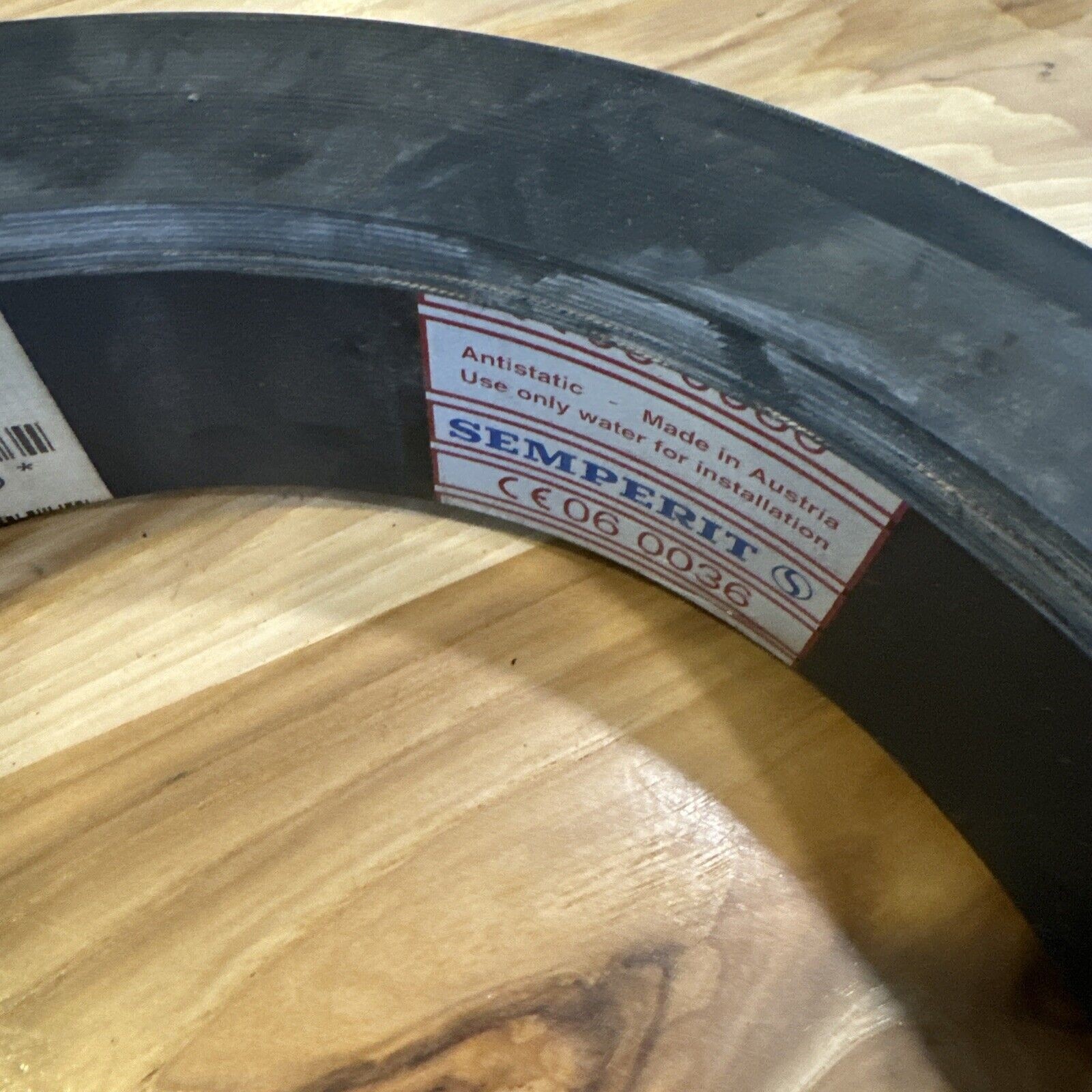 Semperit Ropeway Sheave Liner--9"I.D.x 2.5"W x 12-1/4"O.D.