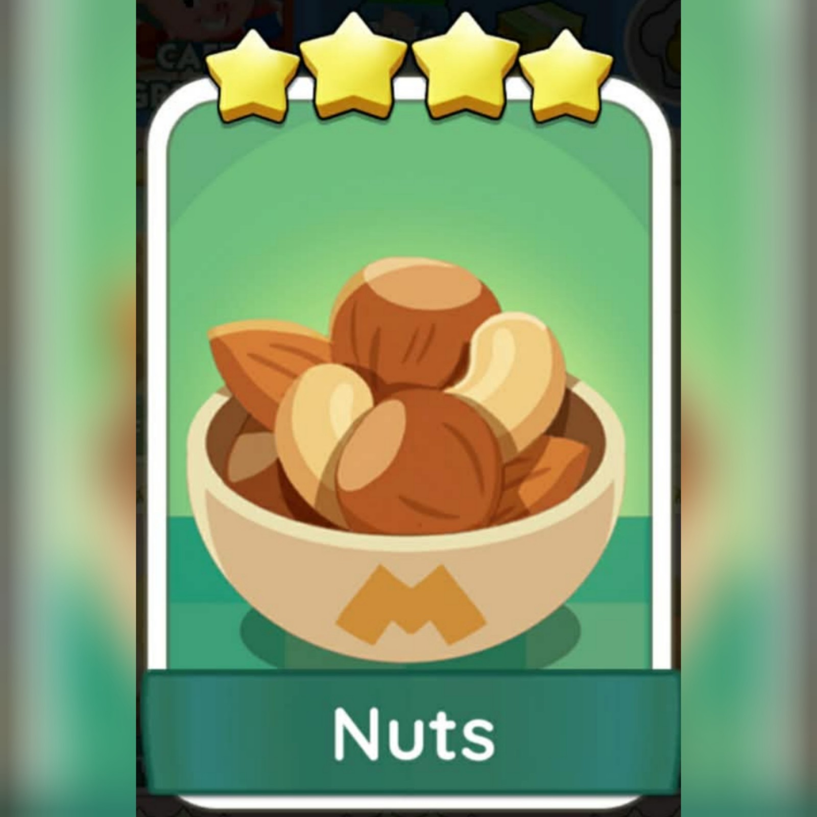 1x Nuts⭐⭐⭐⭐ Set 11 :- Mono_Poly_Go Porky's Cafe Set Stickers :- Best Service