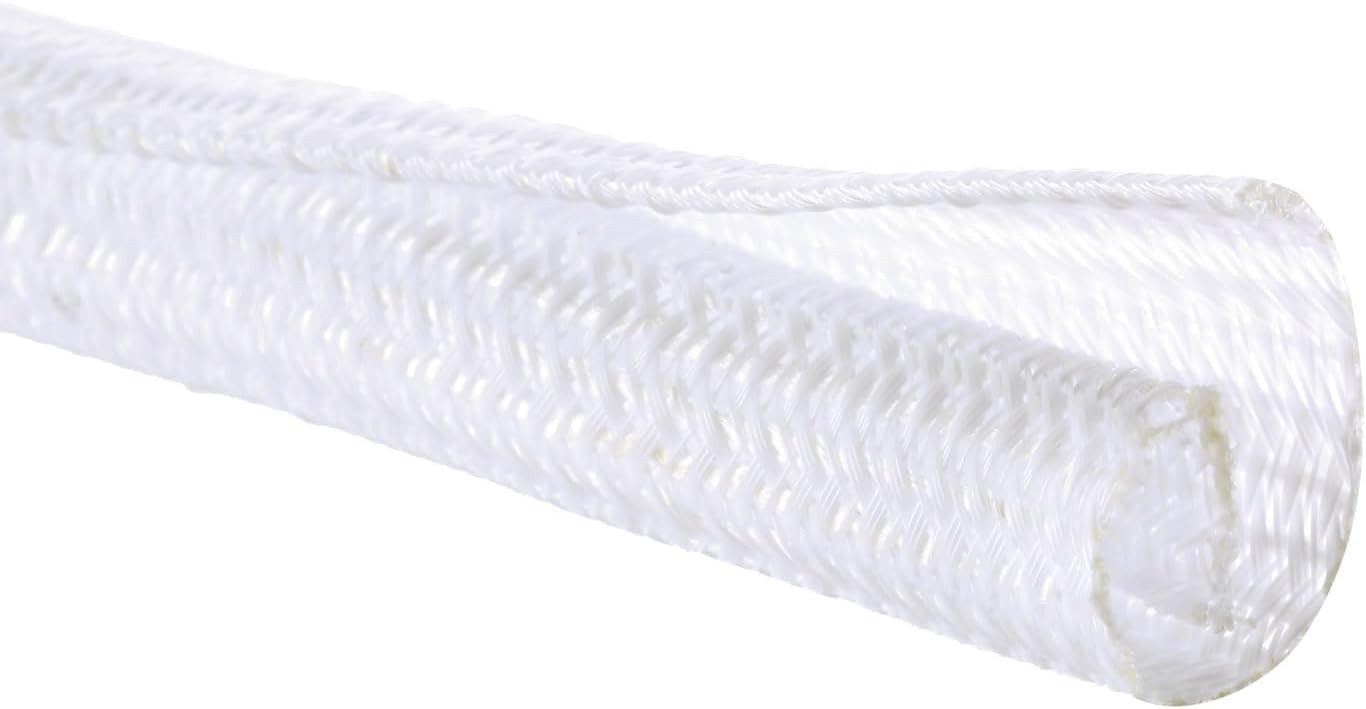 1/4" x25ft Split Sleeve Wire Loom Tubing - Cat-Proof Cord Protector for USB, Pow