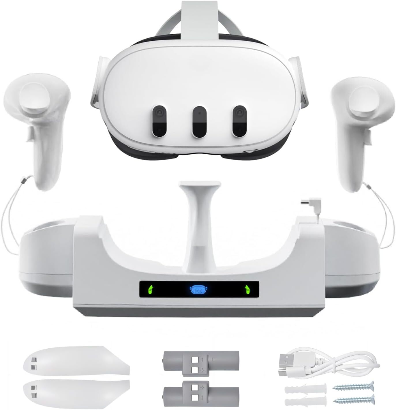 Charging Stand For Meta Quest 3 VR Handle Controller Accessories Storage Dock