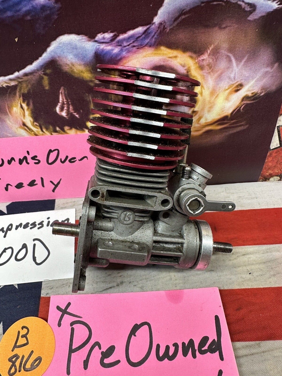VINTAGE RC NITRO .15 Engine -PreOwned-