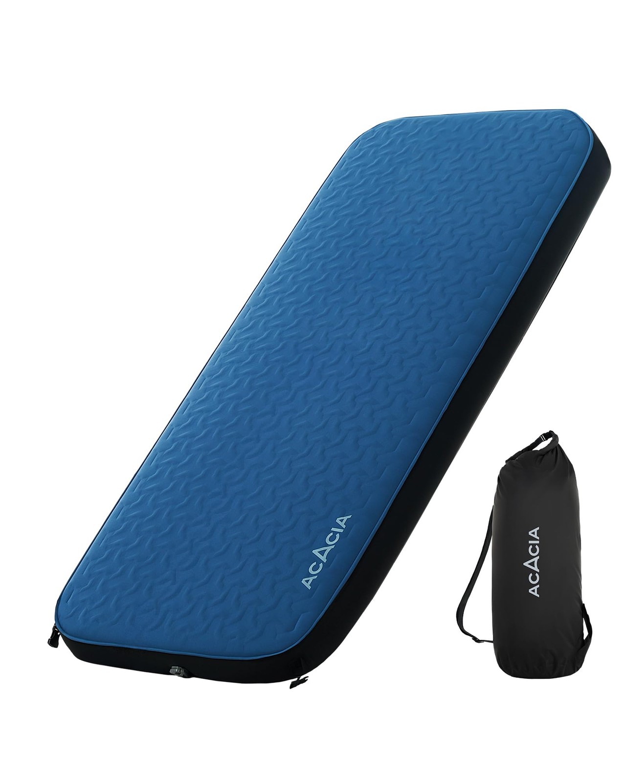 4.3" Thick Self Inflating Sleeping Pad with Foam | Innovative Y-Shaped Telesc...