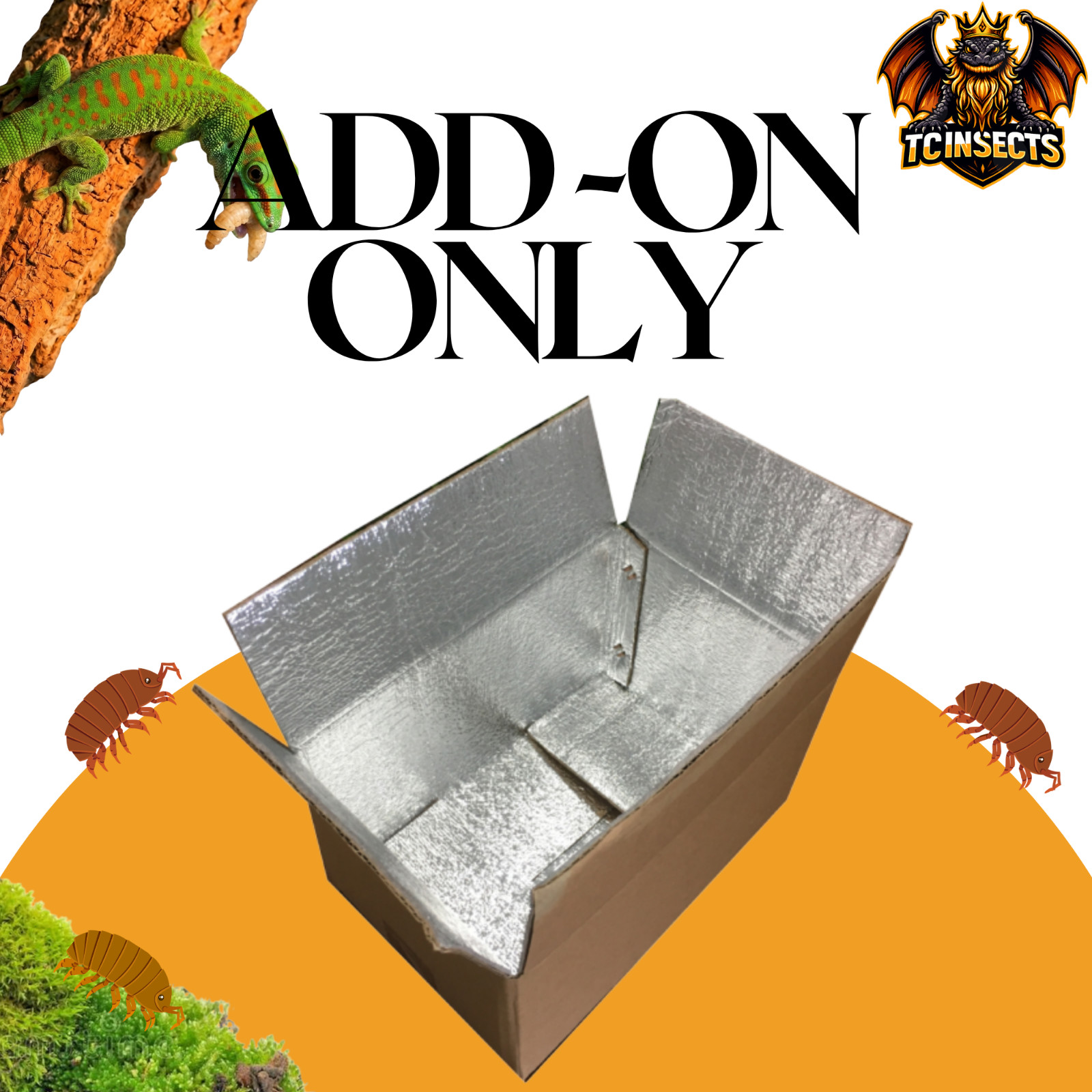 Weather Shield Lightweight Insulation Add-On for Live Feeder Insects