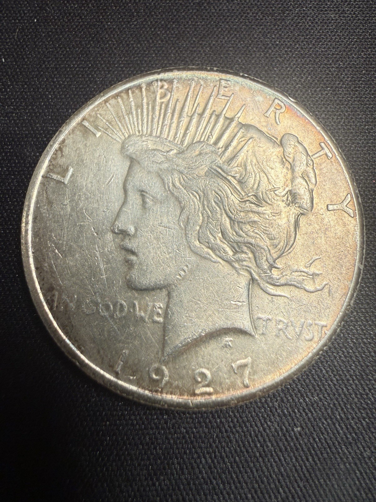 1927 peace dollar