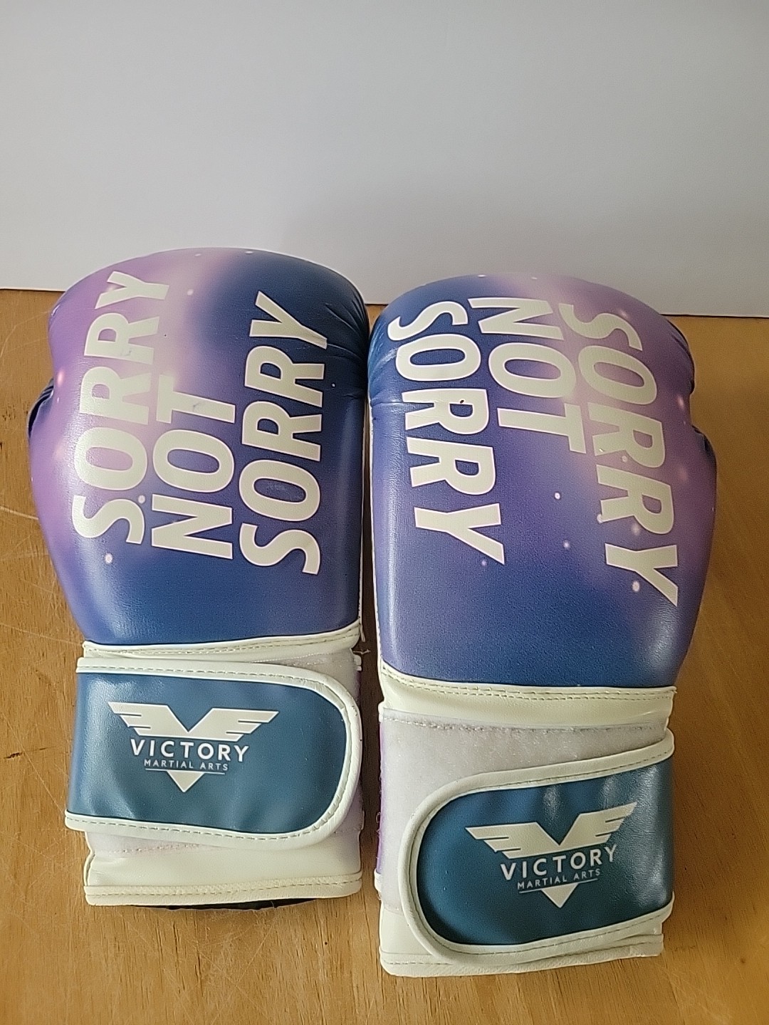 Women's Cardio Kickboxing Boxing Gloves Punching Bag Gloves Sorry Not Sorry