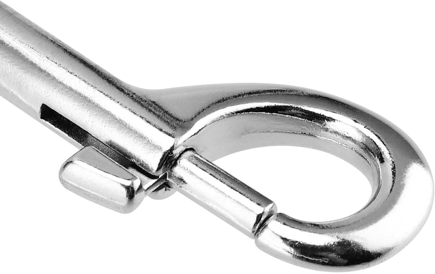 25 Pieces 4 Inch Double Ended Bolt Snap Hook, Zinc Alloy Long Trigger Clips, Two