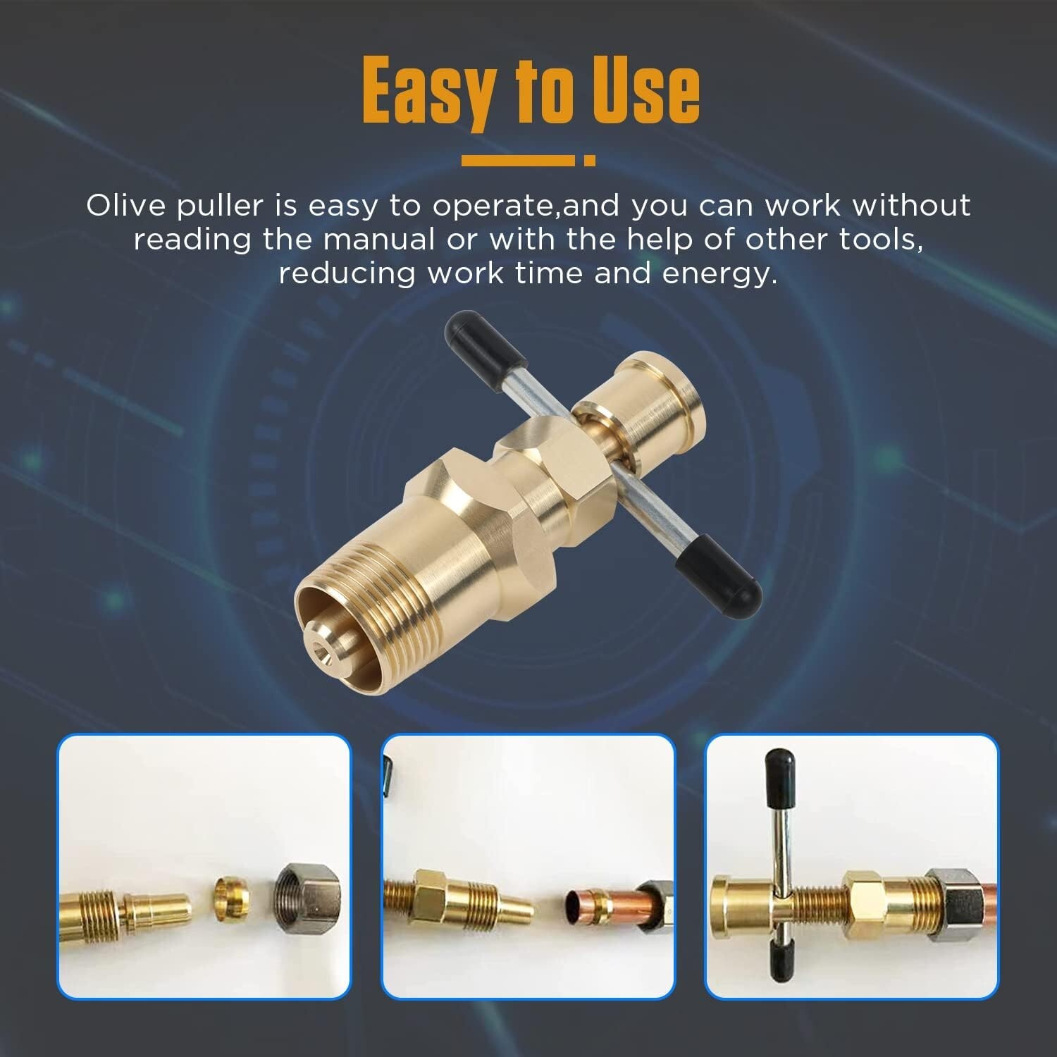Ferrule Puller Compression Sleeve Puller Tool Copper Olive Ring Removal Angle St