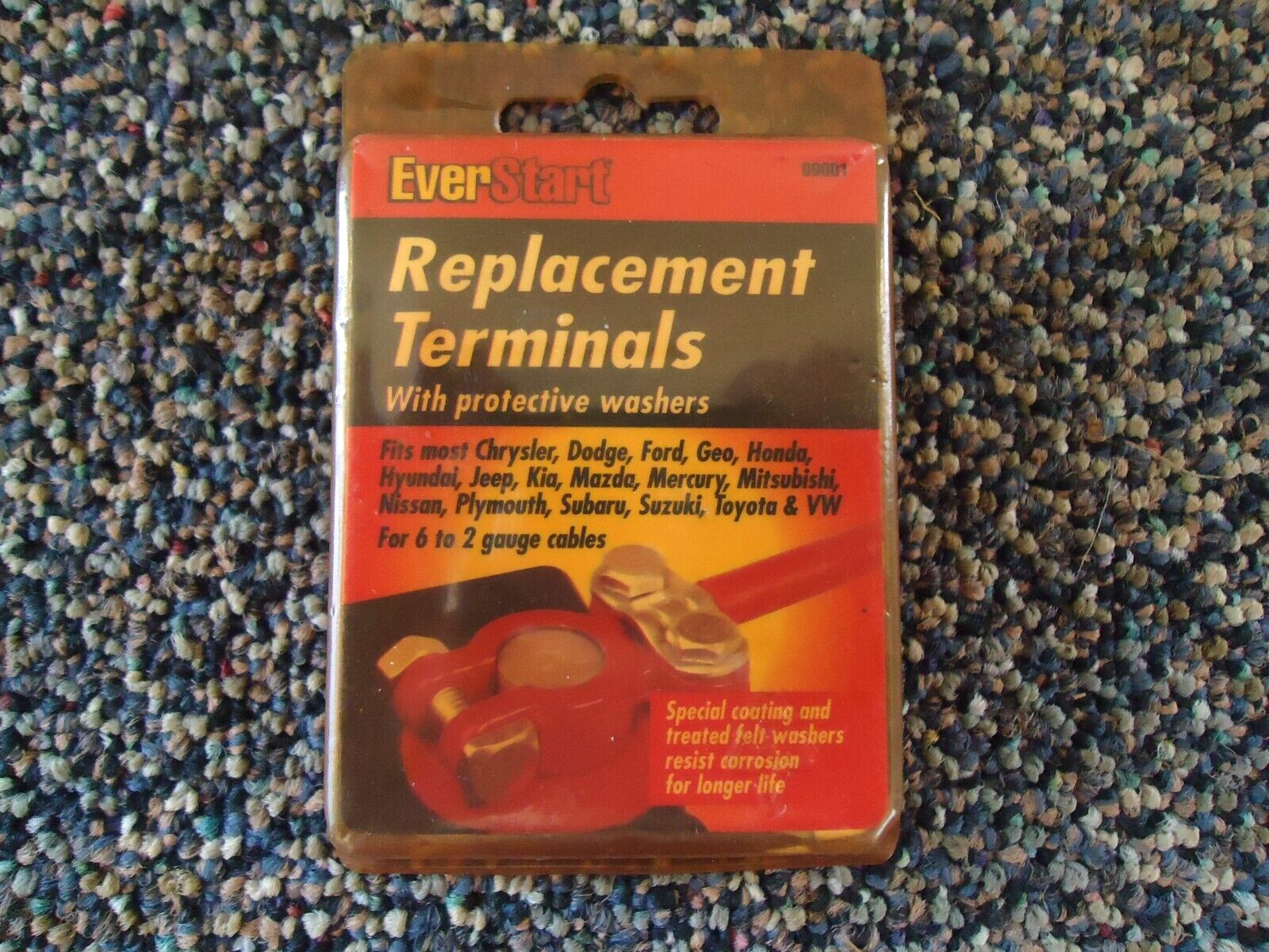 " NIP " Everstart #09001 Battery Replacement Terminals " GREAT ITEM "