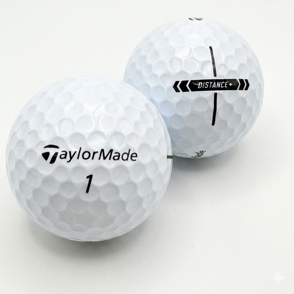TaylorMade Distance Used Golf Balls 5A Mint AAAAA White 24/48 Pack Bulk