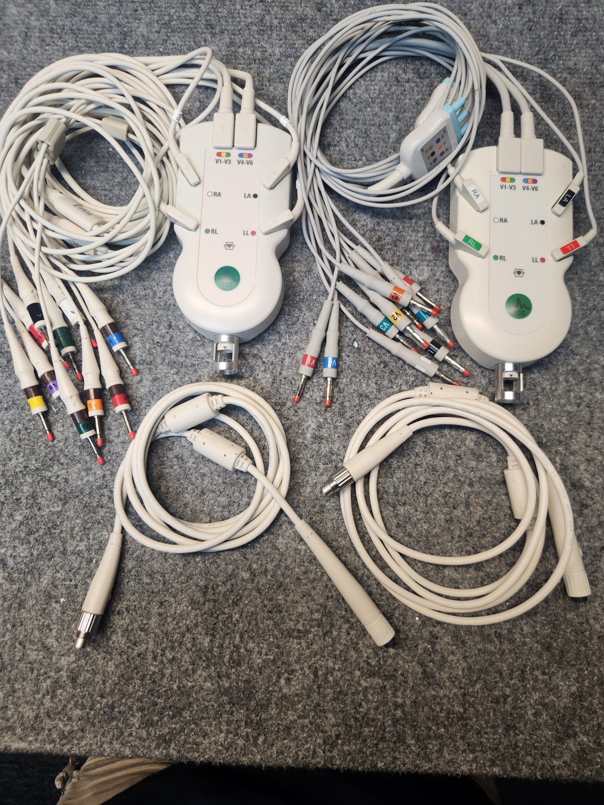 Philips TC70 Patient Module And Trunk Cable, Quantity Of 2, Good Used Condition.