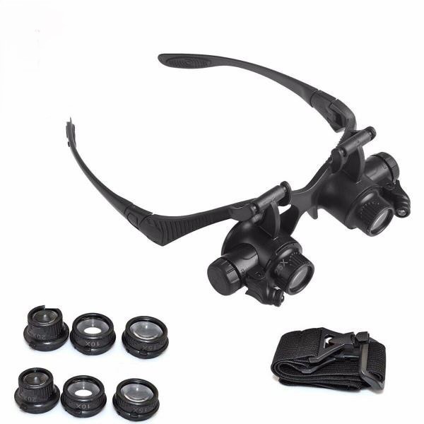 PIA INTERNATIONAL® 10X 15X 20X 25X Watch Repair Glasses Eyewear Magnifier Loupe