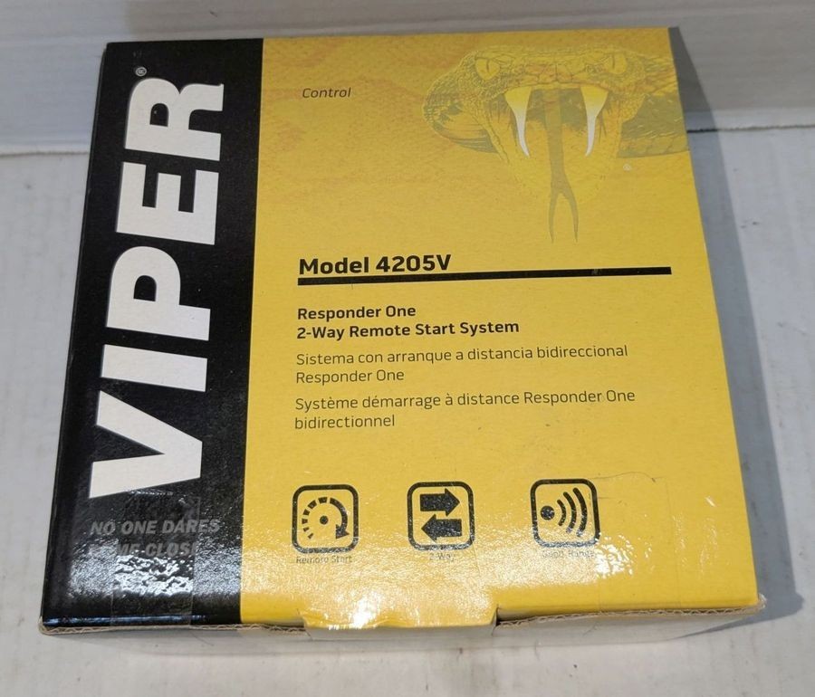 NEW Viper 4205V Responder One 2-Way Remote Start System- Keyless Entry System