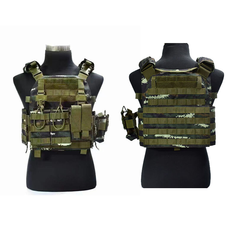 New Tactical Assault Vest Outdoor Army Molle Combat Police Airsoft Plate Carrier