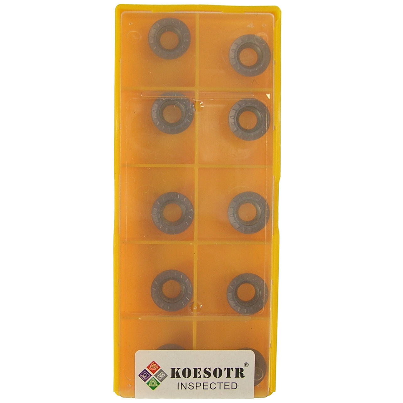 Carbide Inserts RPMT10T3MOE-JS VP15TF 10 pcs