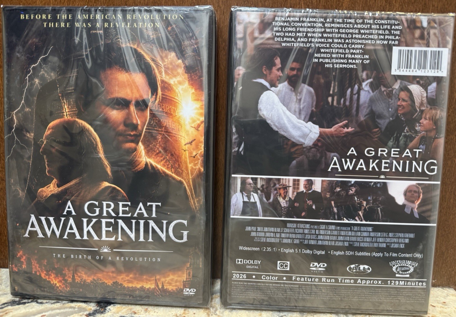 A Great Awakening (2026) DVD, Brand New, UnSealed