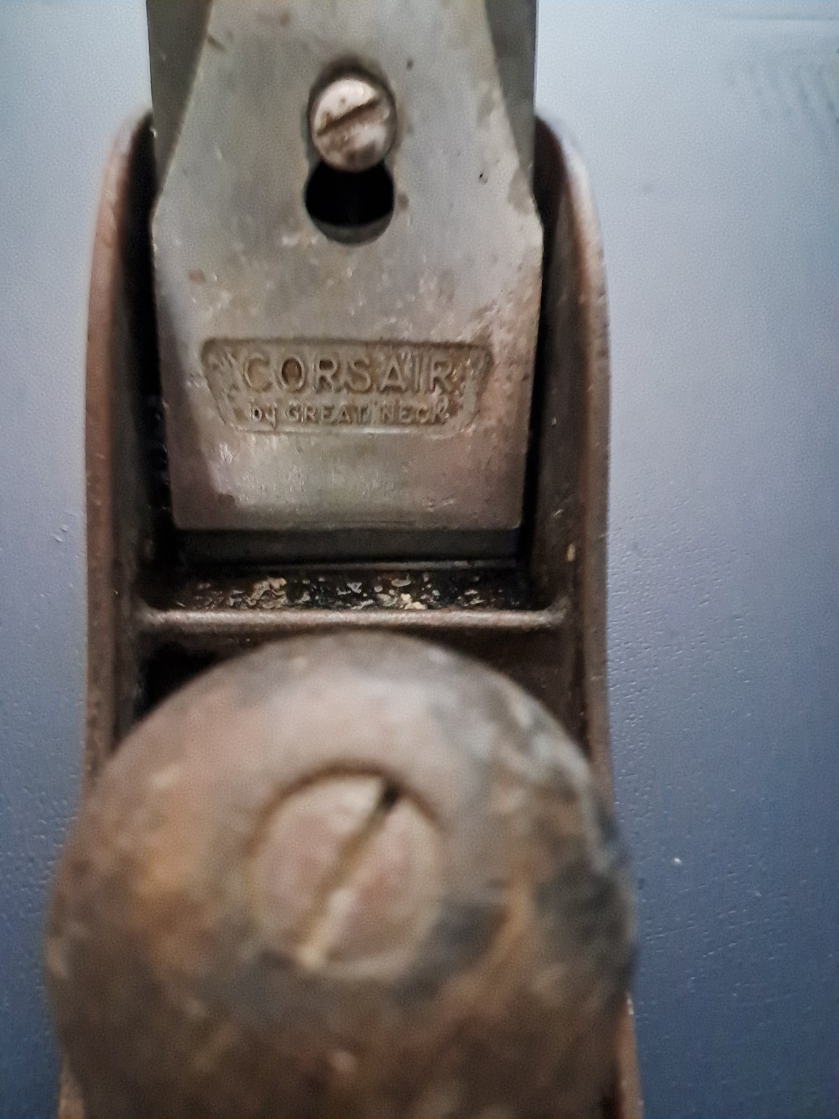 antique wood hand planer #5