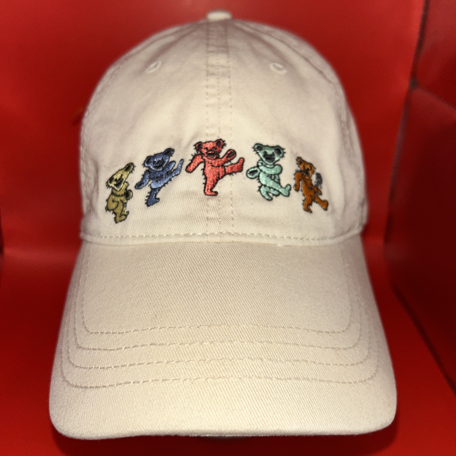GRATEFUL DEAD Dancing Bears American Eagle Baseball Hat Cap Adjustable NWT