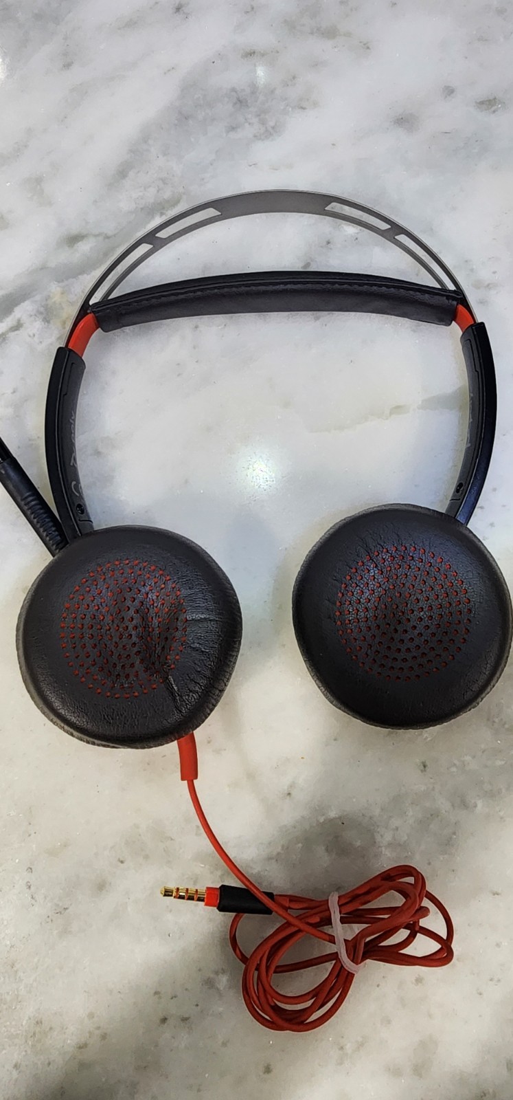 Plantronics Poly DUO C5220T Wired W/C5220 Controller Tested .