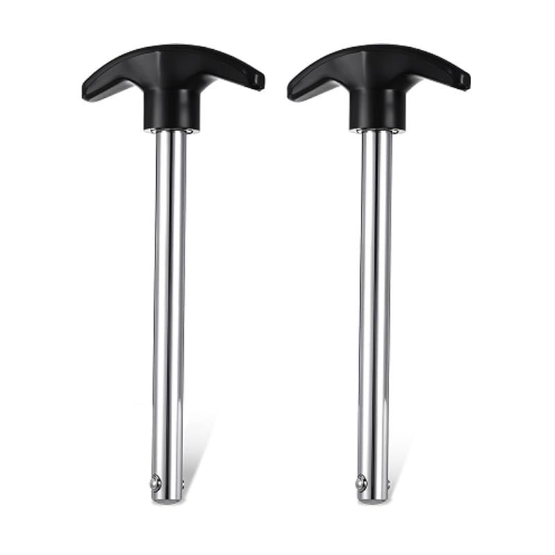 lqwidyf 2 Pcs Weight Stack Pin Gym Pin 3/8 Inch Diameter 4.4 Inch Locking Spa...