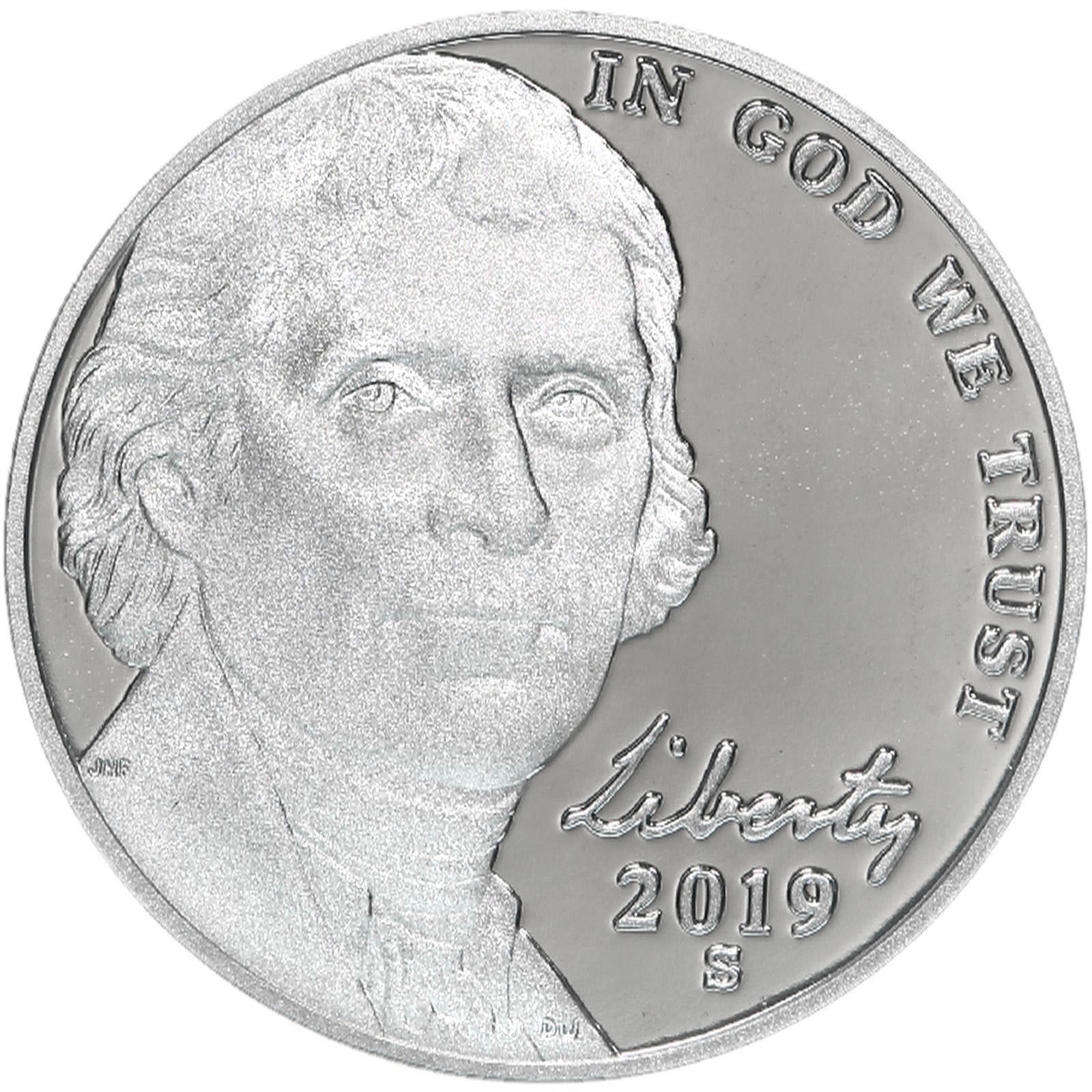 2019 S Partial Proof Set 10 Pack Kennedy Dime 99.9% Silver Nickel Cent Dollar