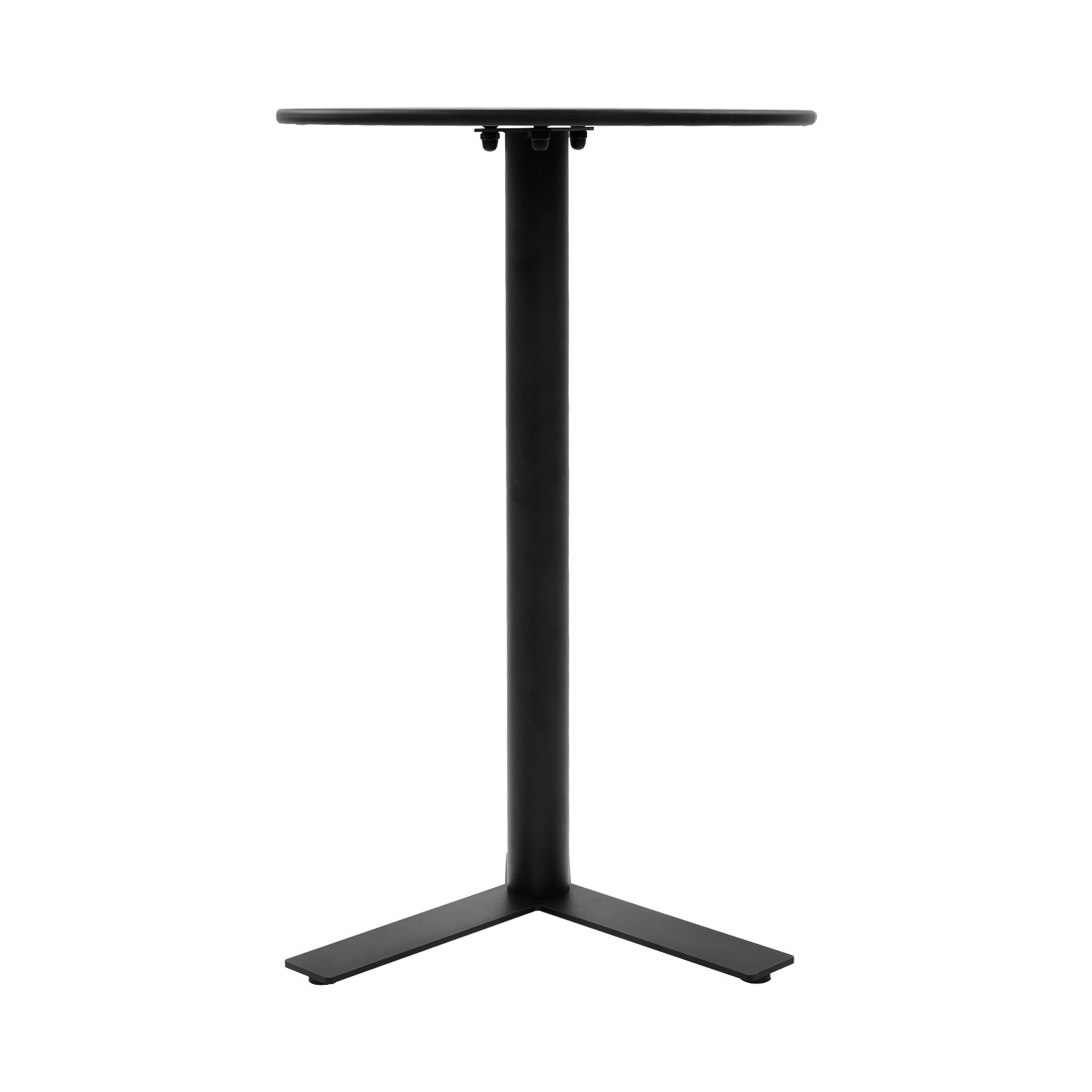 Modern Side Table, Iron Side Table, Y-shaped Iron Side Table