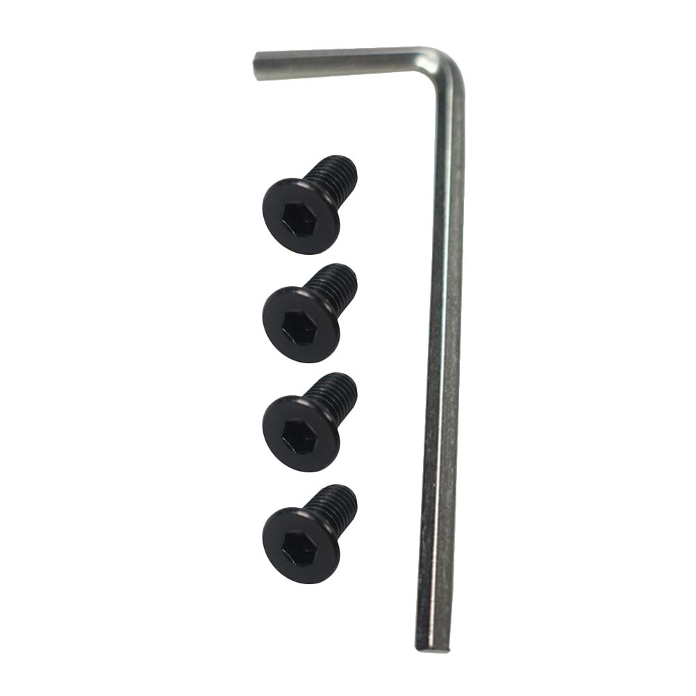 Scooter Handlebar Front Fork Screws Replacement Stainless Steel Durable Black