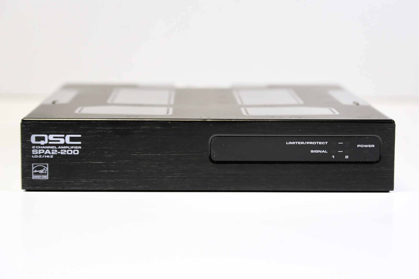 QSC SPA2-200 Amplifier - 2 Channel - 200W/CH Bridgable - 4Ω/8Ω/70/100V -OPEN BOX