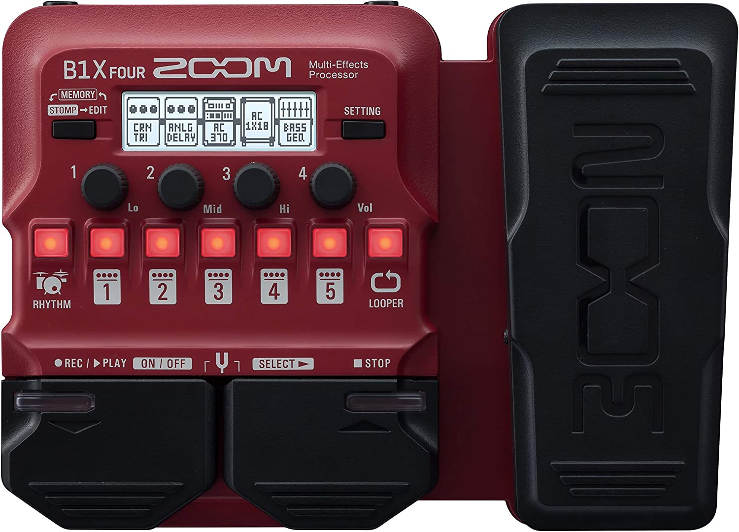 B1X FOUR Bass Multi-Effects Processor with Expression Pedal