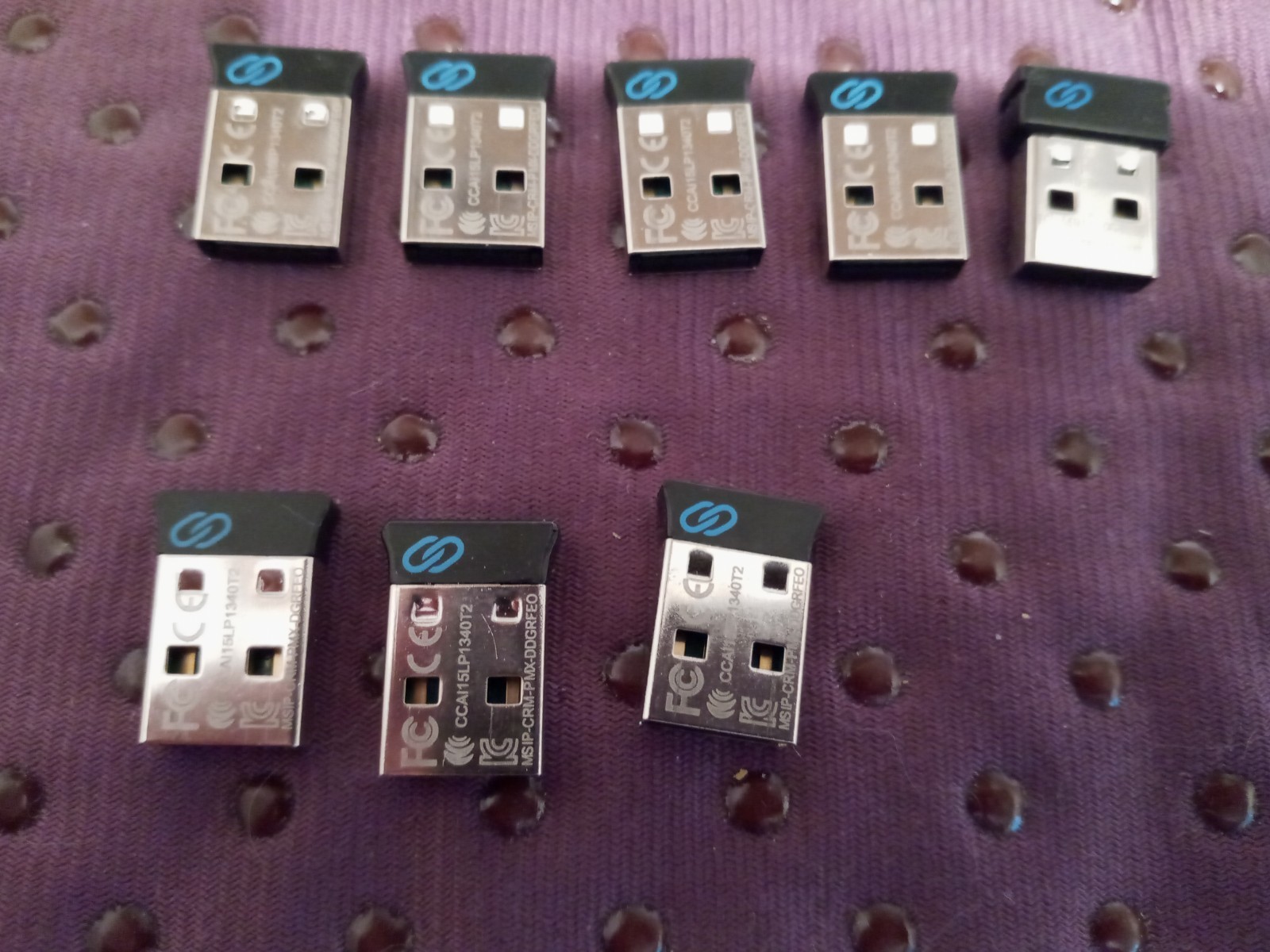 8 x  USB Receiver for Dell Universal Pairing Wireless Keyboard Mouse KM714 KM717