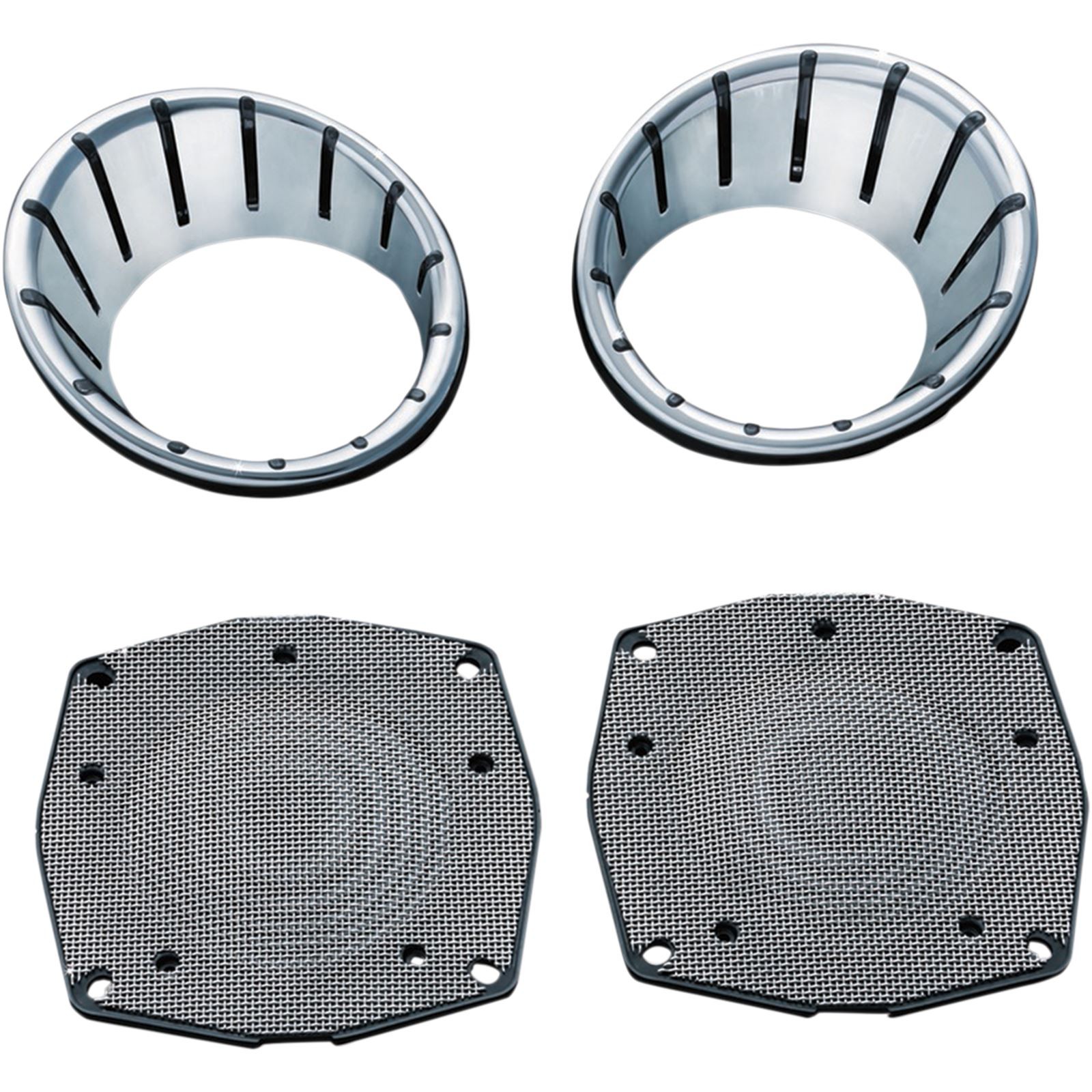 Kuryakyn Bezel Speaker Chrome 7287