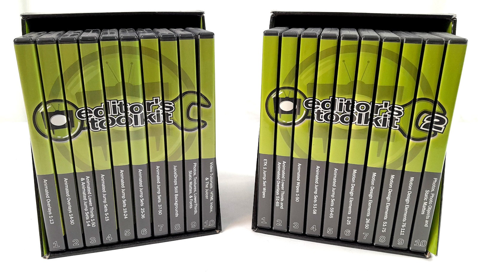 Editor’s Toolkit 1 & 2 by Digital Juice - Pro Animated Video Editing Tools!