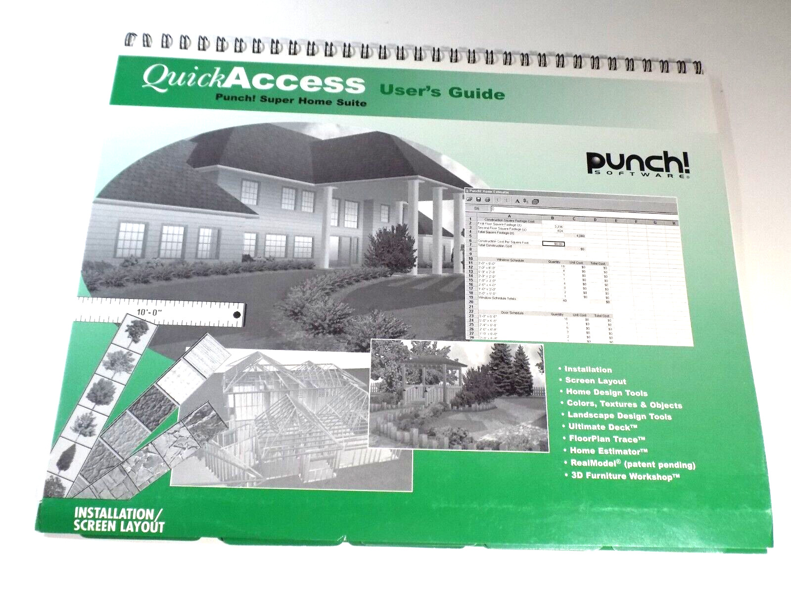 Punch Software -Quick Access User's Guide - Super Home Suite- Home Design