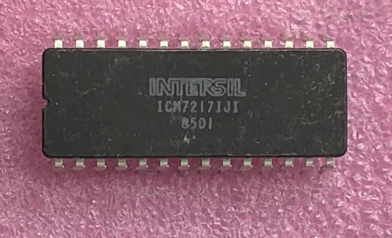 Intersil ICM7217IJI 4-digit LED presettable up/down counter Integrated Circuit