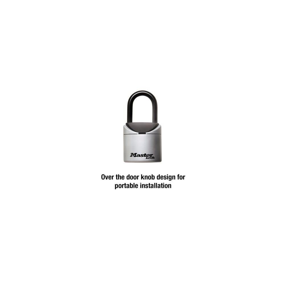 Master Lock Portable Lock Box 2 3/4'' 3 Digit Combination 1Pk