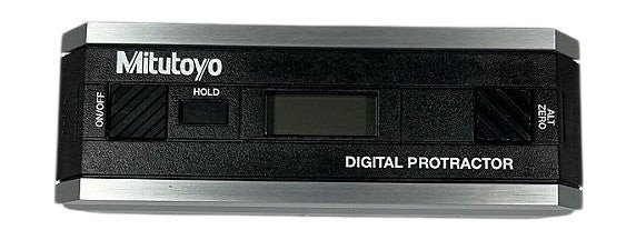 Mitutoyo Pro 3600 950-318 Digital Protractor w/ Case & Manual