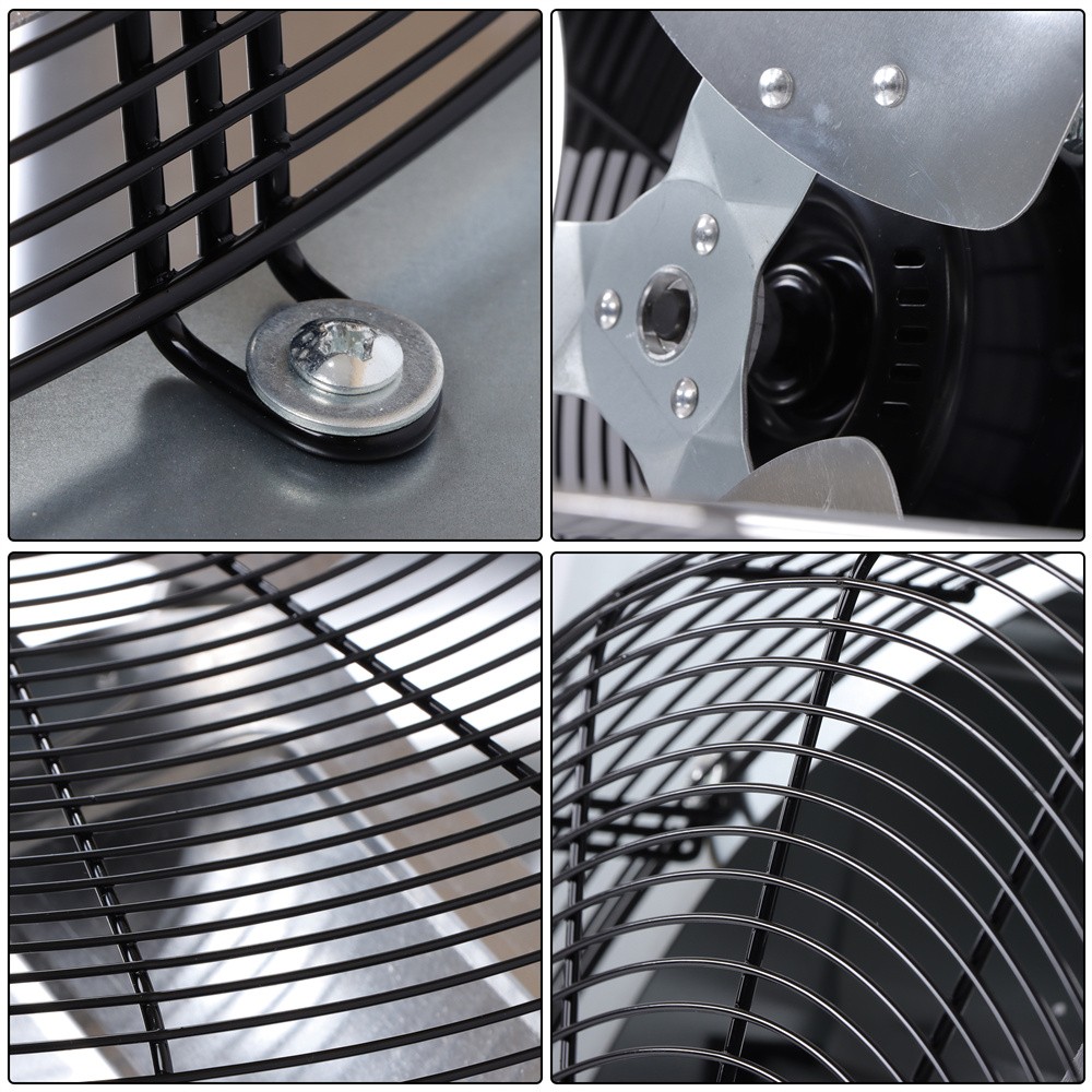 24 Inch Shutter Exhaust Fan W/ Speed Controller 4120 CFM High Speed Wall Mounted