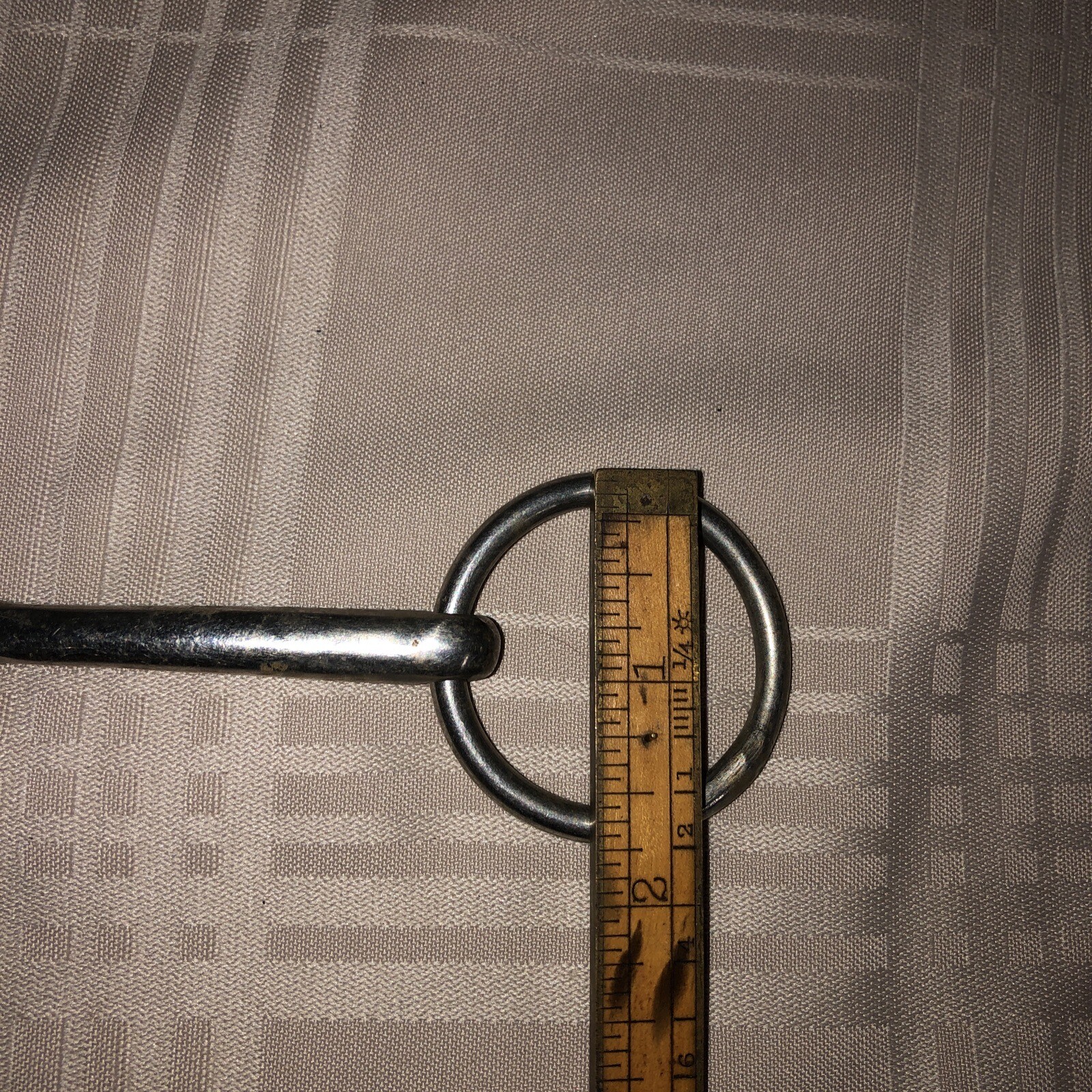 5.25” Snaffle Bit Loose Ring 1.75”