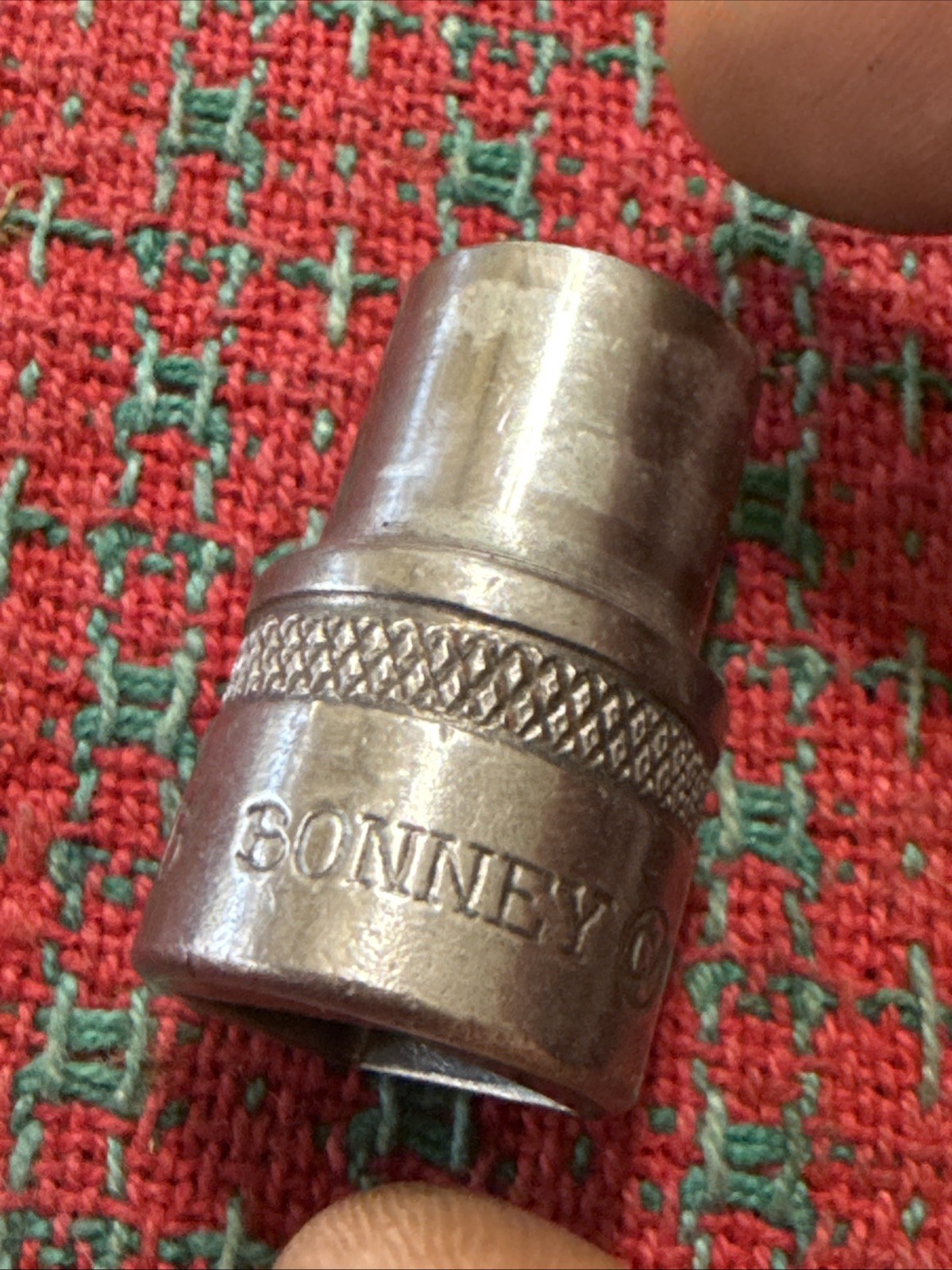 Vintage Bonney A16 1/2” Socket 1/2" Drive Knurl USA 🇺🇸 Nice!