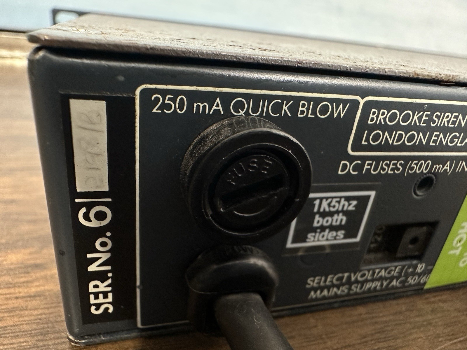 BSS FDS-360 Frequency Dividing System Crossovers - With Two Cards