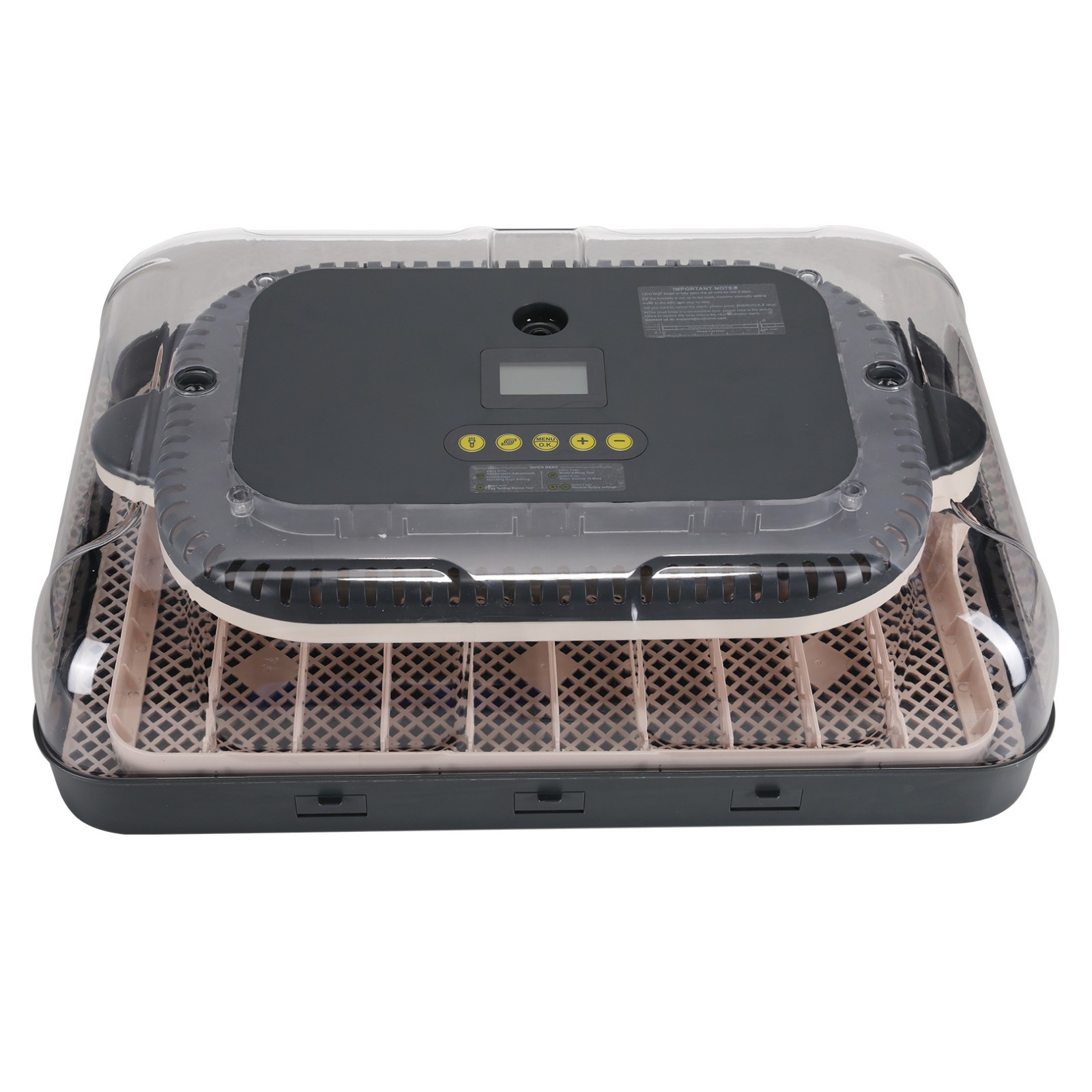 70Egg Incubator Fully Automatic Poultry Hatcher with Digital Temperature Control
