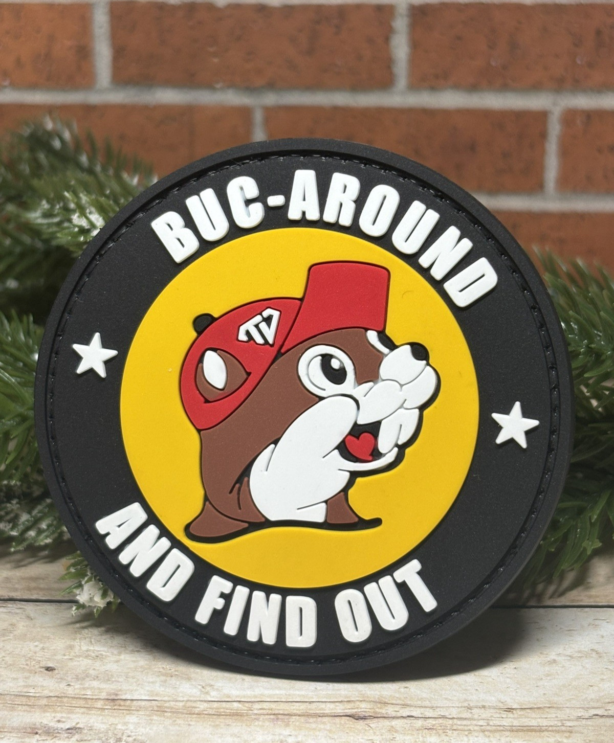 Tactical PVC Buc Patch-  Beaver Patch - Morale Patch