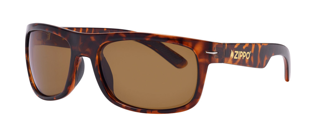 Zippo Polarized Curved Sunglasses, OB33-03U